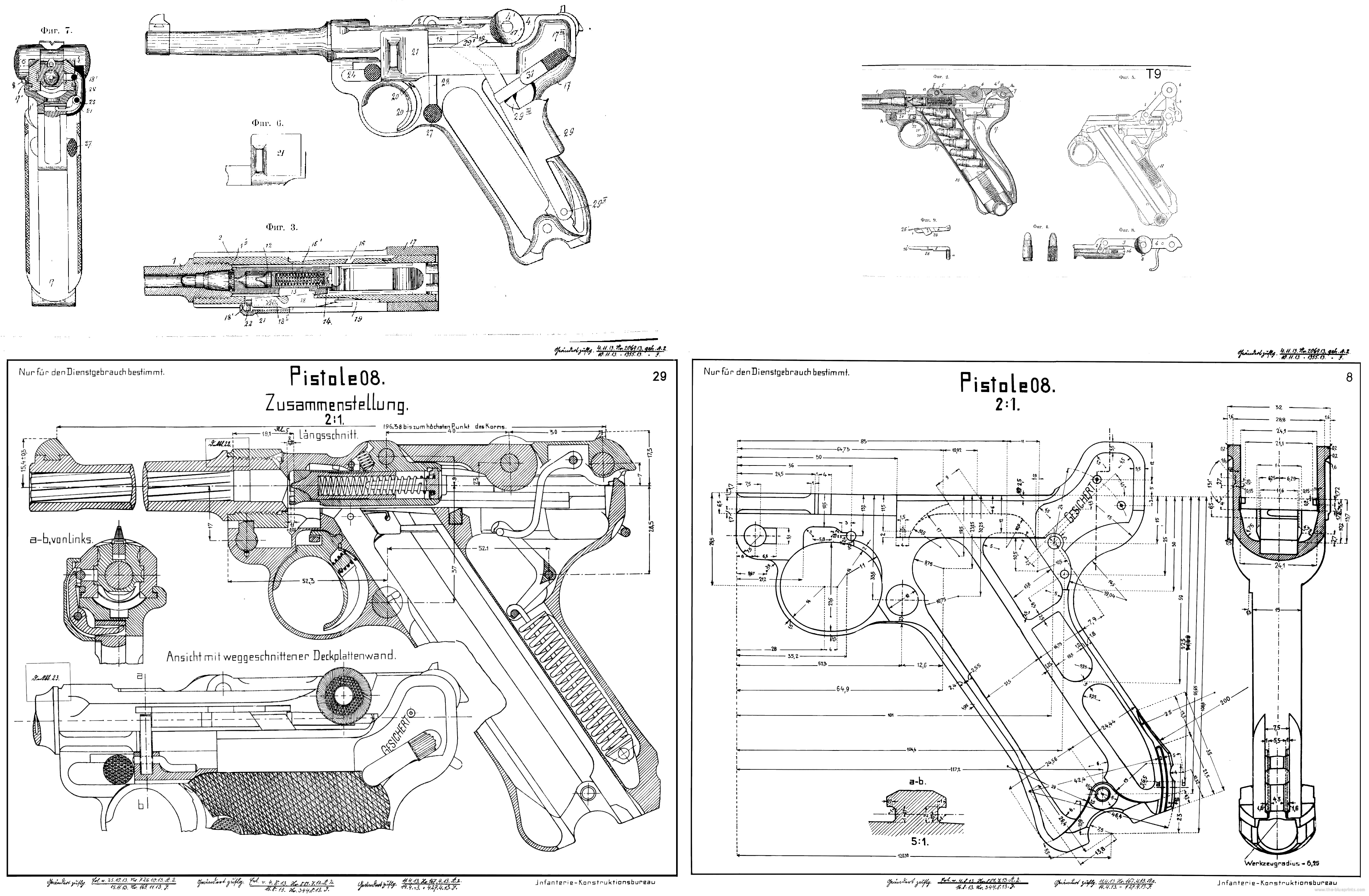 free gatling gun blueprints